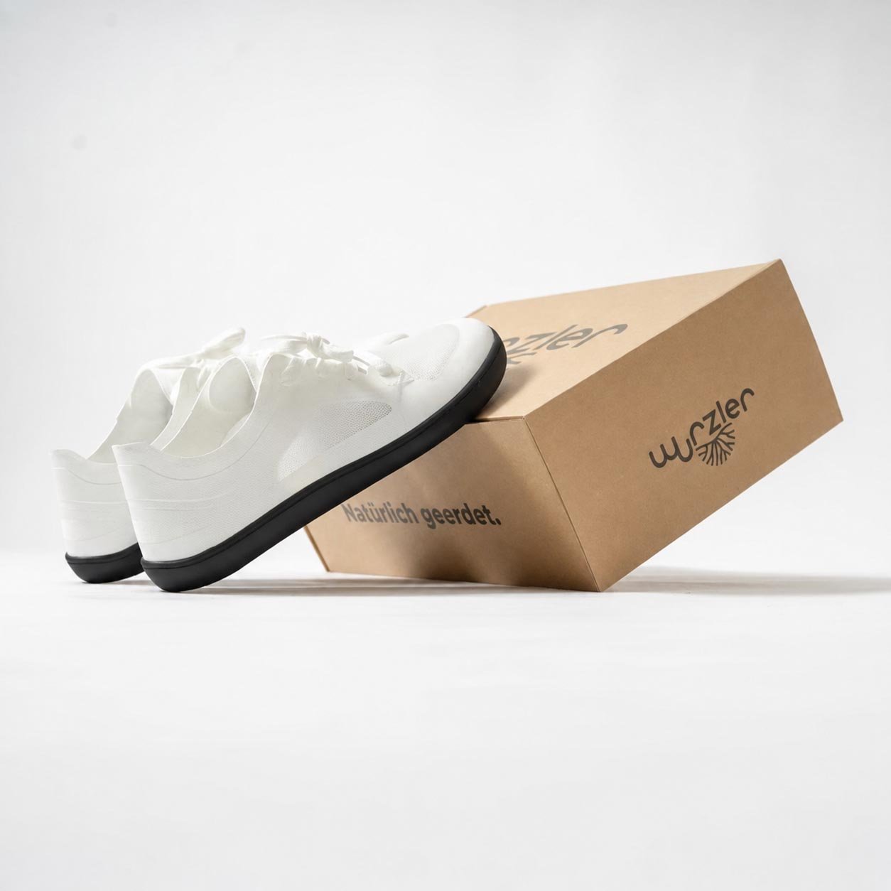 Aardende barefootschoenen Actief Wit 2.0 - Wurzler EU