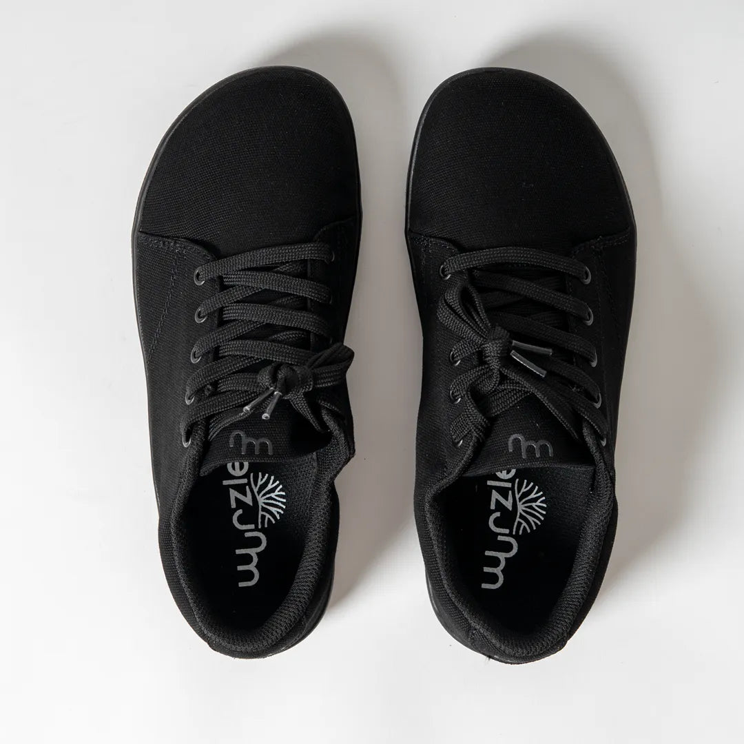 Aardende barefootschoenen Comfort Zwart 2.0 - Wurzler EU