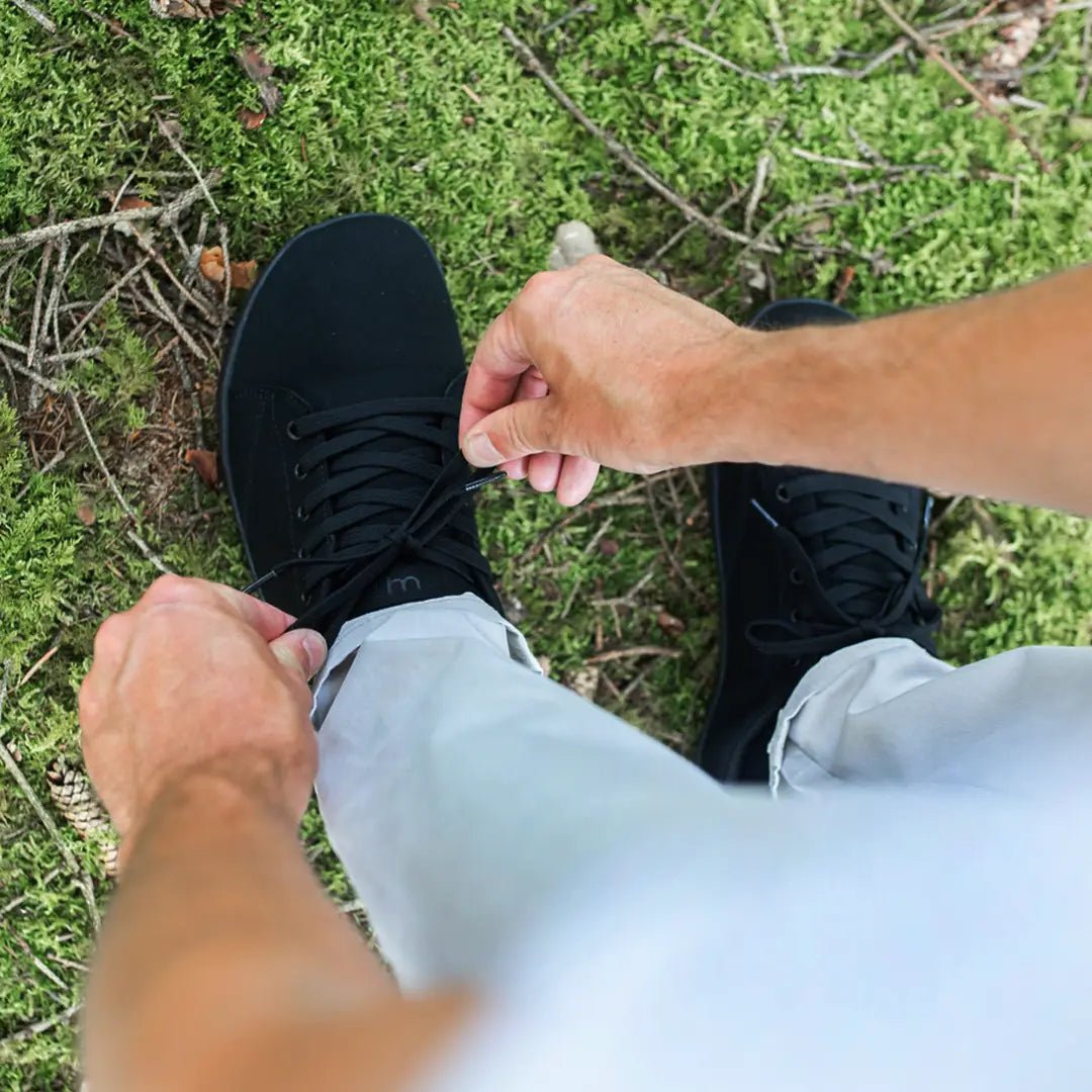 Aardende barefootschoenen Comfort Zwart 2.0 - Wurzler EU