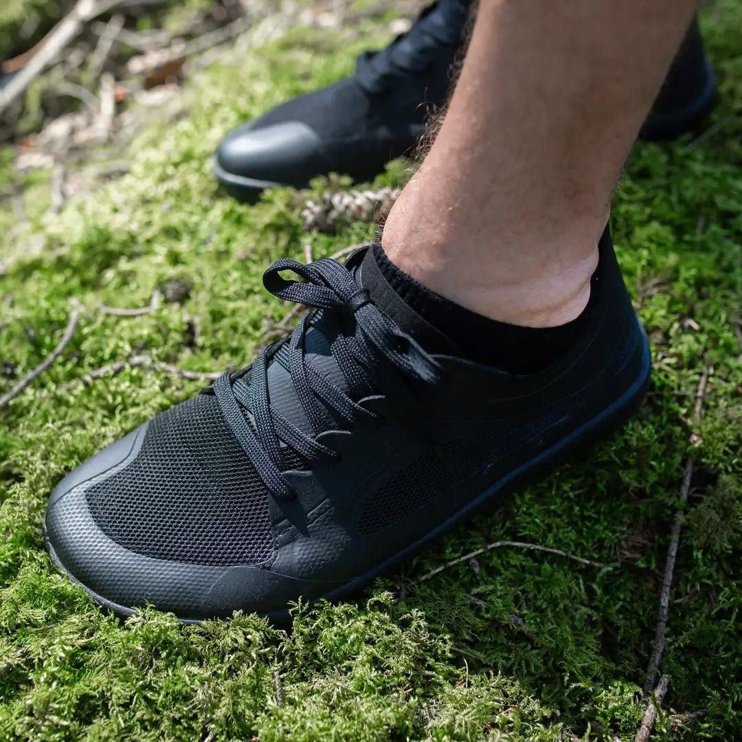 Aardende barefootschoenen Actief Zwart 2.0 - Wurzler EU