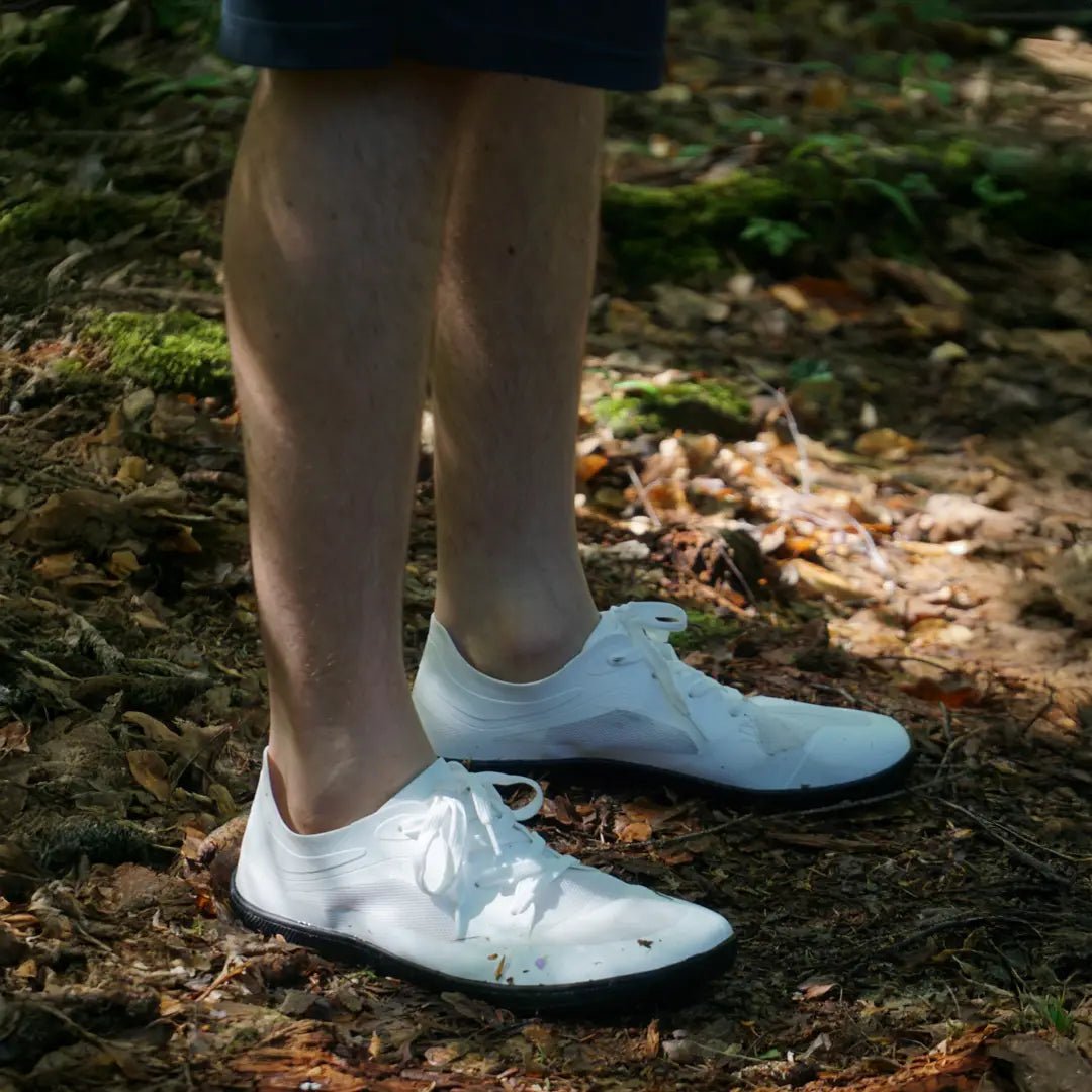 Aardende barefootschoenen Actief Wit 2.0 - Wurzler EU