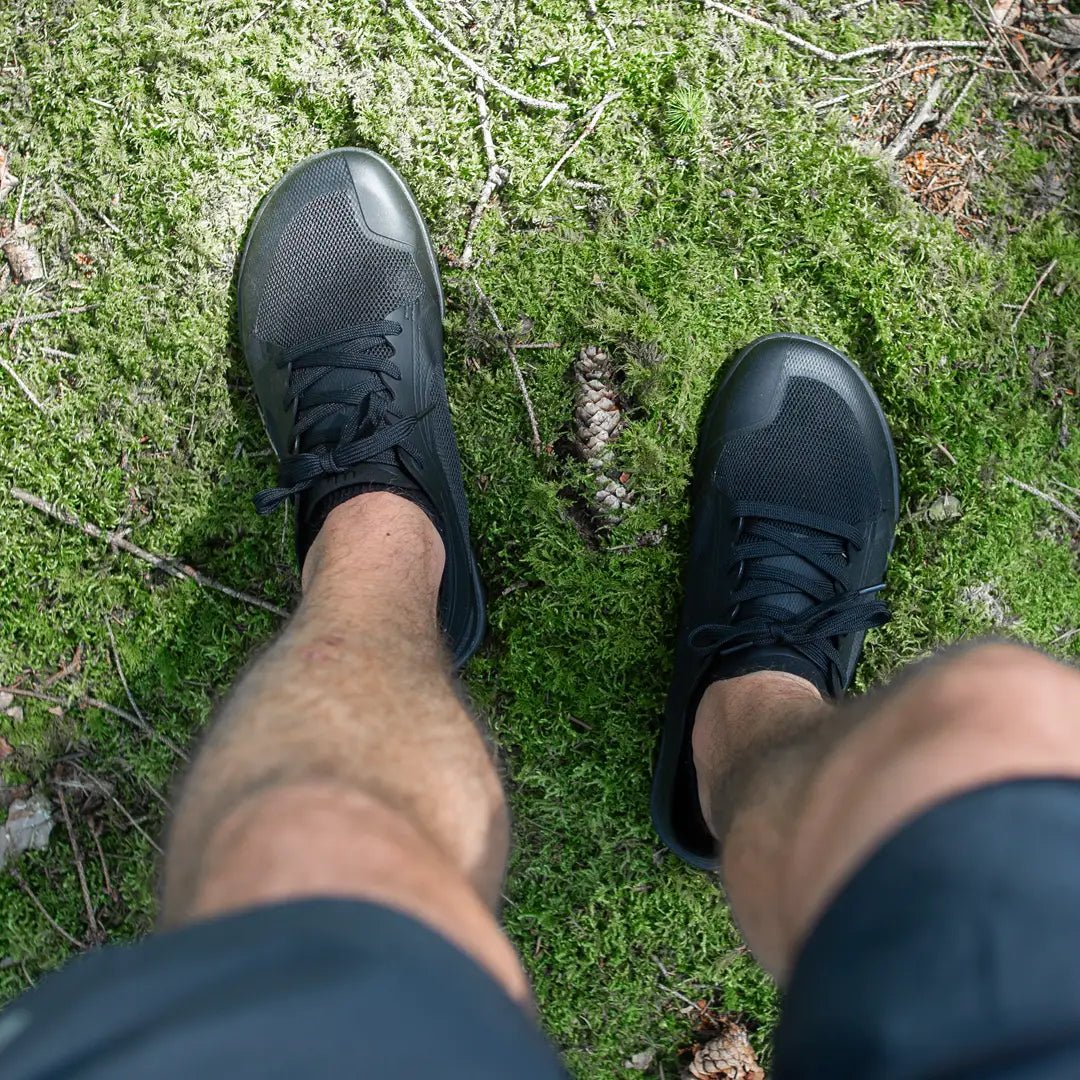 Aardende barefootschoenen Actief Zwart 2.0 - Wurzler EU