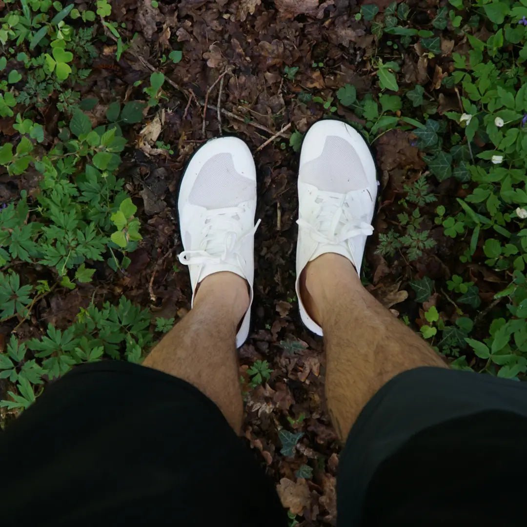 Aardende barefootschoenen Actief Wit 2.0 - Wurzler EU