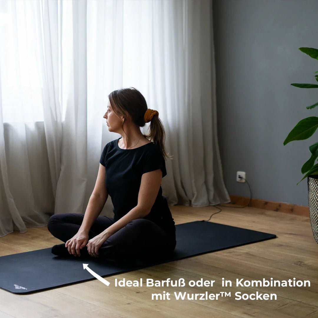 Wurzler™ yogamat met aardingsfunctie