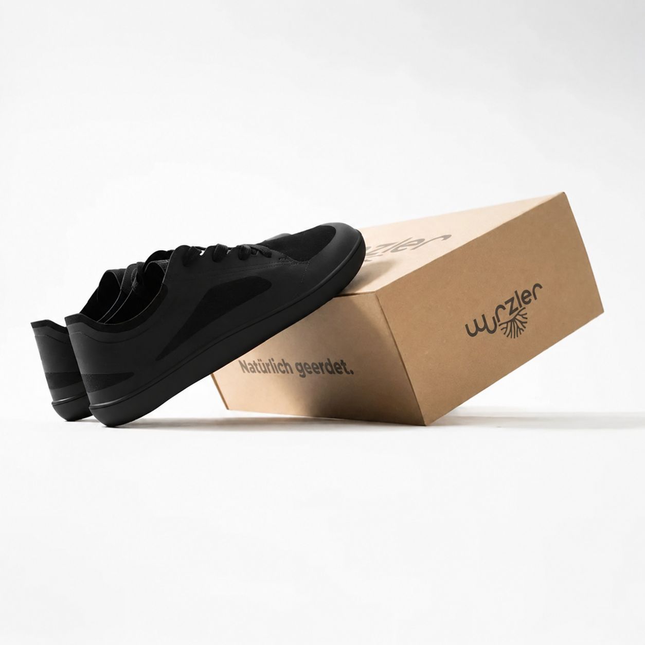Aardende barefootschoenen Actief Zwart 2.0 - Wurzler EU