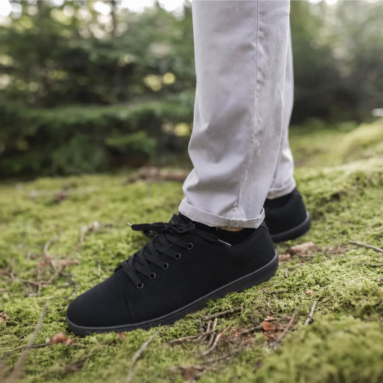 Aardende barefootschoenen Comfort Zwart 2.0 - Wurzler EU