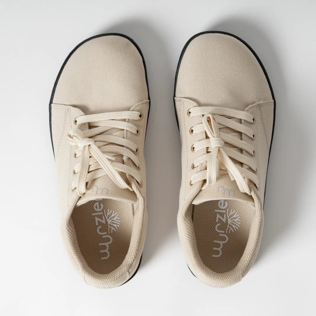 Aardende barefootschoenen Comfort Beige 2.0 - Wurzler EU